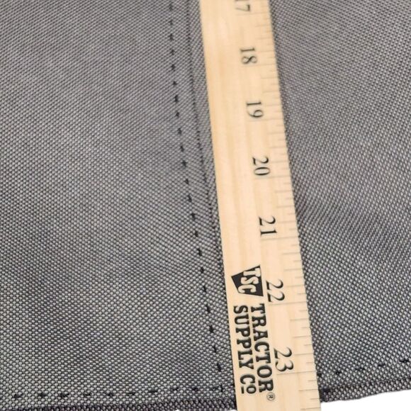 Alfred Dunner Womens Blazer Sz 12 Petite Gray Big Stitch‎ Jacket Buttons Pockets - Picture 10 of 12